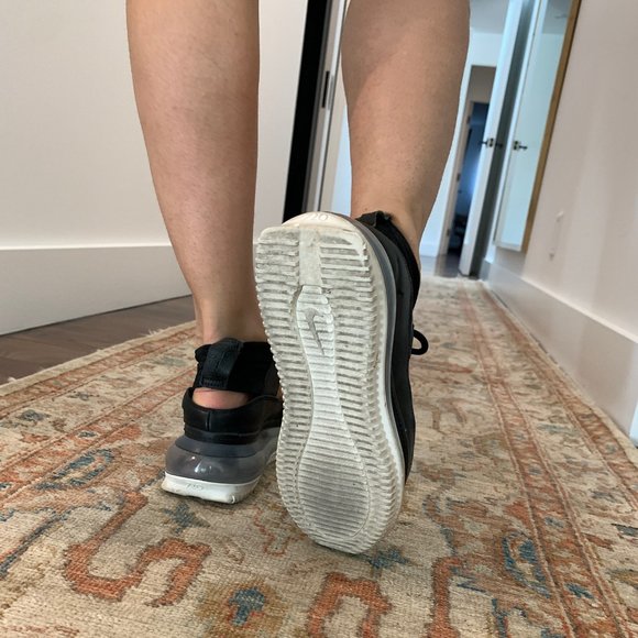 Nike Leather Cut-out Open-Back Sneakers - Picture 5 of 5